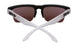 0000066 - Black Clear Matte - HD Plus Grey Green with Light Blue Spectra Mirror