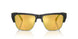 762/8N - Black - Yellow Mirror