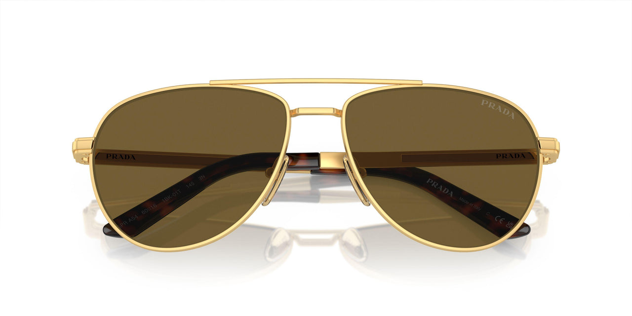 1BK01T - Gold - Dark Brown