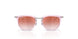 7221V0 - Pink - Clear Gradient Red Mirror Red