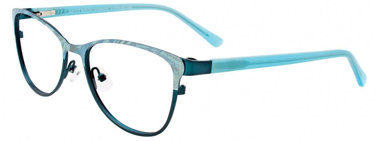 60 - Satin Dark Teal & Aqua