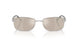 303/0V - Silver - Clear Mirror White Gold