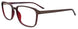 20 - Matt Dark Grey & Dark Red (inside)