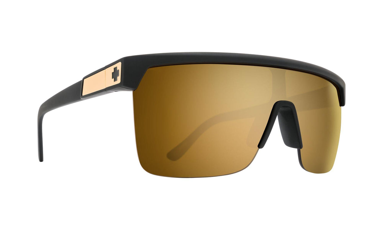 0000047 - 25th Anniv Black Gold Matte - HD Plus Bronze with Gold Spectra Mirror