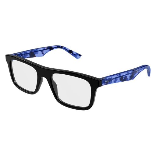 007 - Black/Blue - Transparent