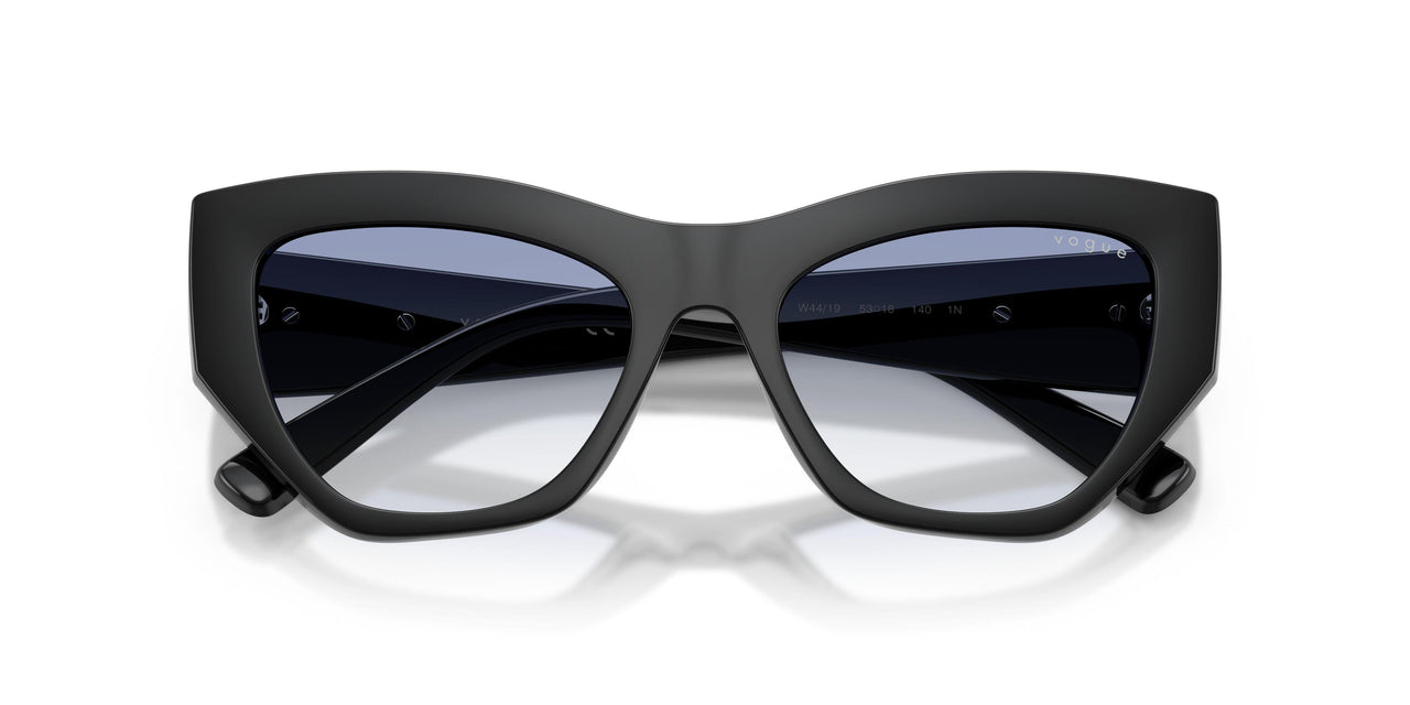 W44/19 - Black - Clear Gradient Light Blue