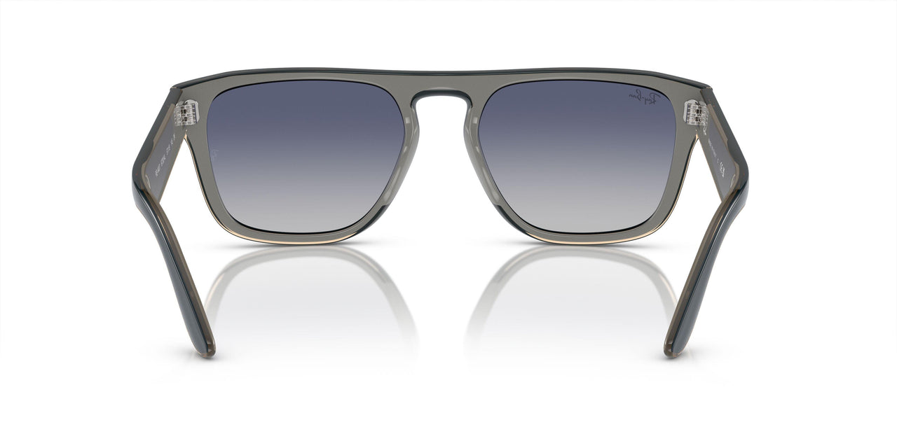 67304L - Blue & Grey & Transparent Light Brown - Grey/blue