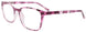 80 - Transparent Purple & Black Lines