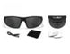 1004 Grey/Clear/Matte Black