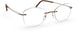 Silhouette The Wave Chassis Rimless 5567 Eyeglasses