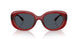 586287 - Red - Grey Solid
