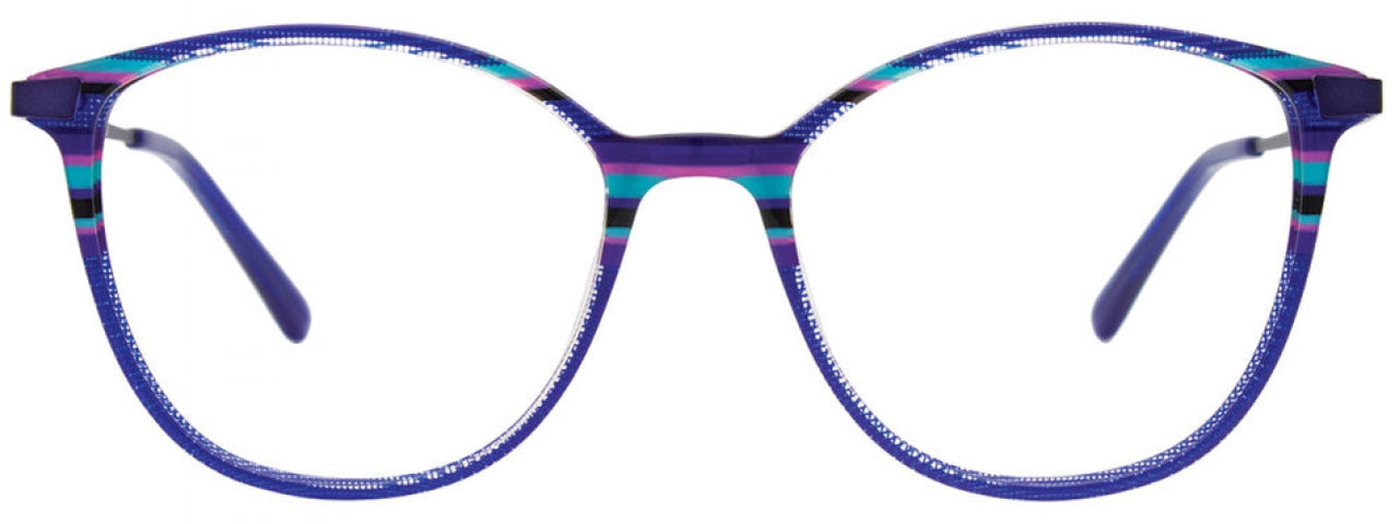 50 - Blue & Multicolor Lines