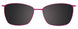 80 - Matt Plum & Light Blue/Plum