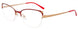 30 - Matt Red & Matt Gold/Matt Gold