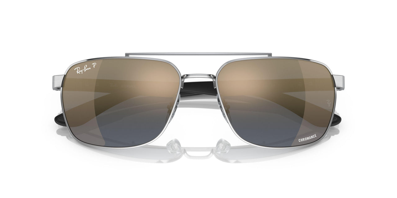 003/J0 - Silver - Blue Mir Gold Gradient Polar
