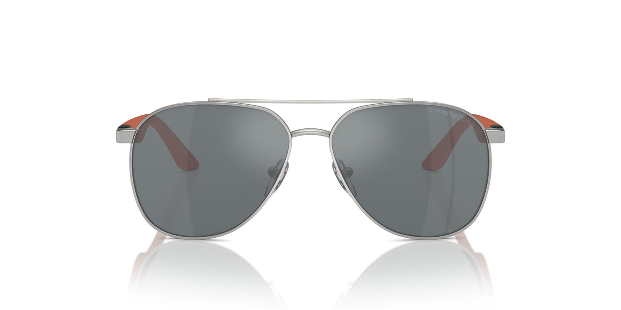 30456G - Silver - Grey Mirror Black