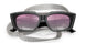500058 - Black - Clear Gradient Fuxia Mirror Silver