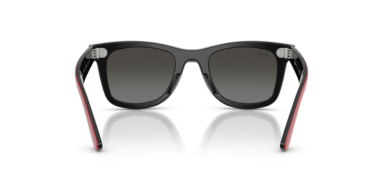 721588 - Red - Grey Mirror Silver Gradient