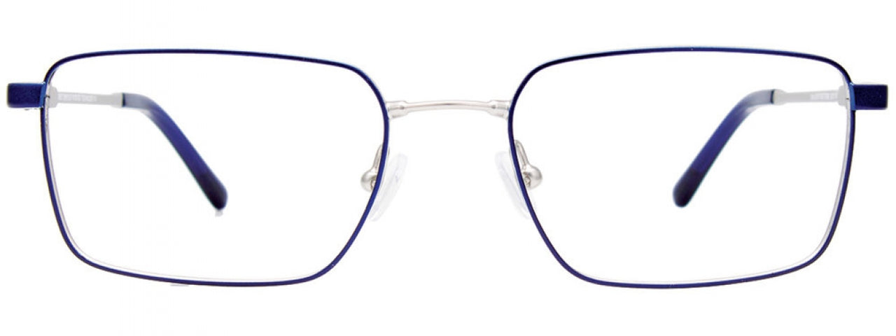50 - Matt Dark Blue & Matt Silver