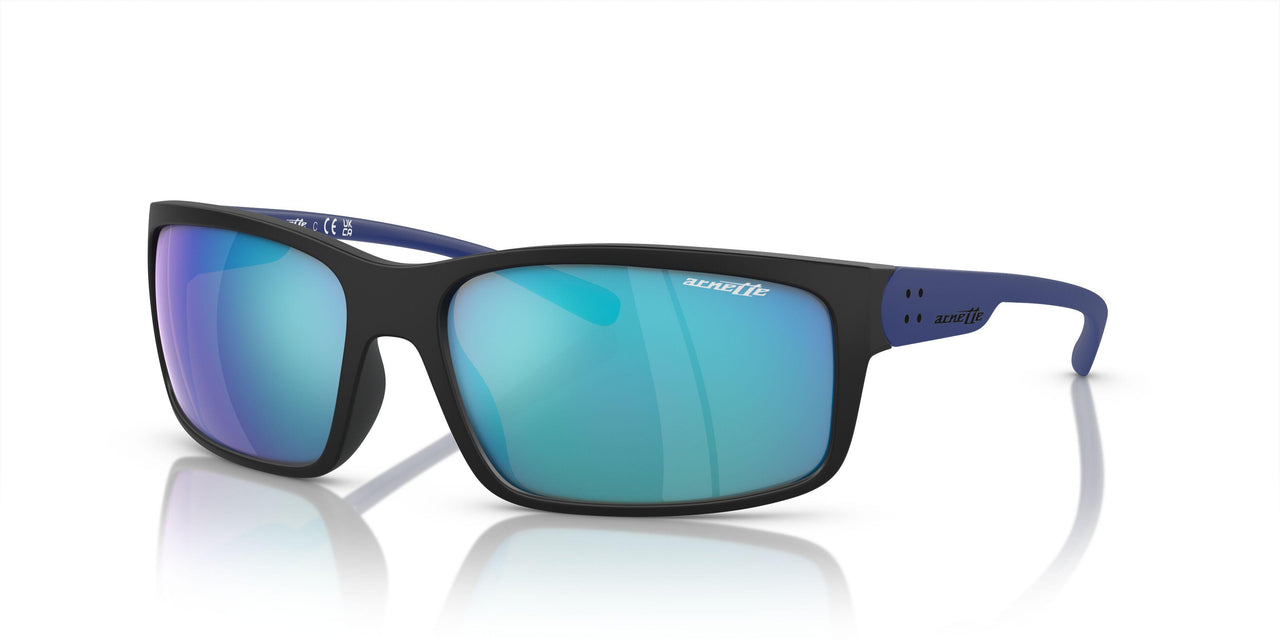251125 - Matte Black - Green Mirror Light Blue