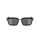 01C - Injected Shiny Black - Silver Pattern