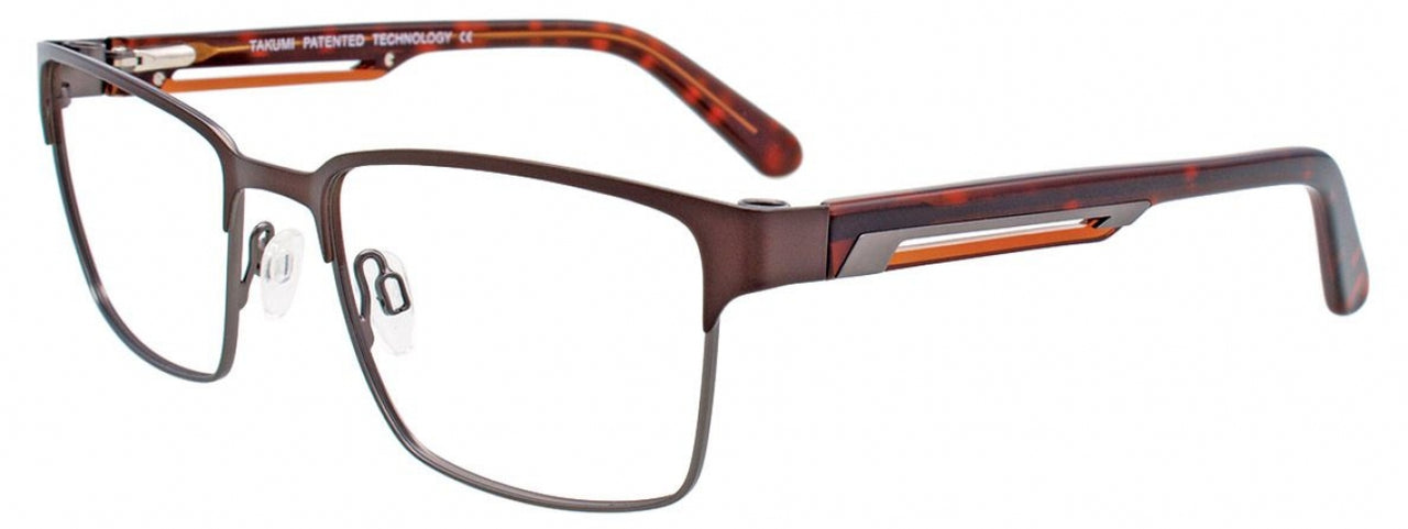 10 - Satin Dark Brown & Steel