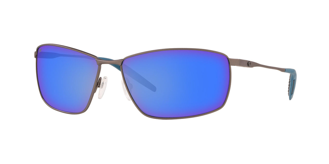 600908 - 247 Matte Dark Gunmetal - Blue Mirror 580p