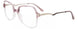 80 - Gradient Transp Plum & Crystal / Steel