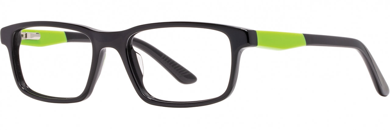 1 - Black / Lime