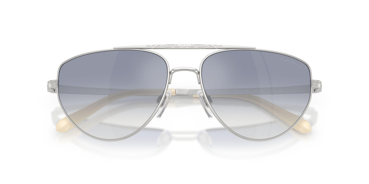 90017B - Silver - Clear Gradient Blue Mirror Silver