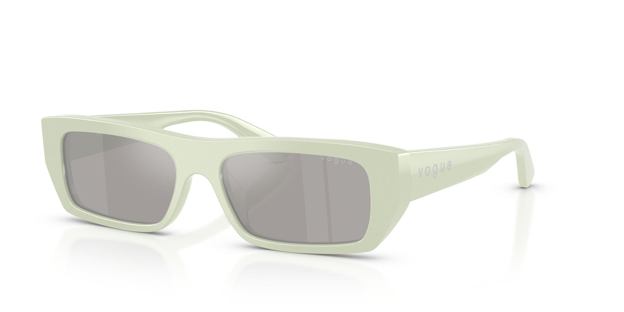 32436G - Green - Light Grey Mirror Silver