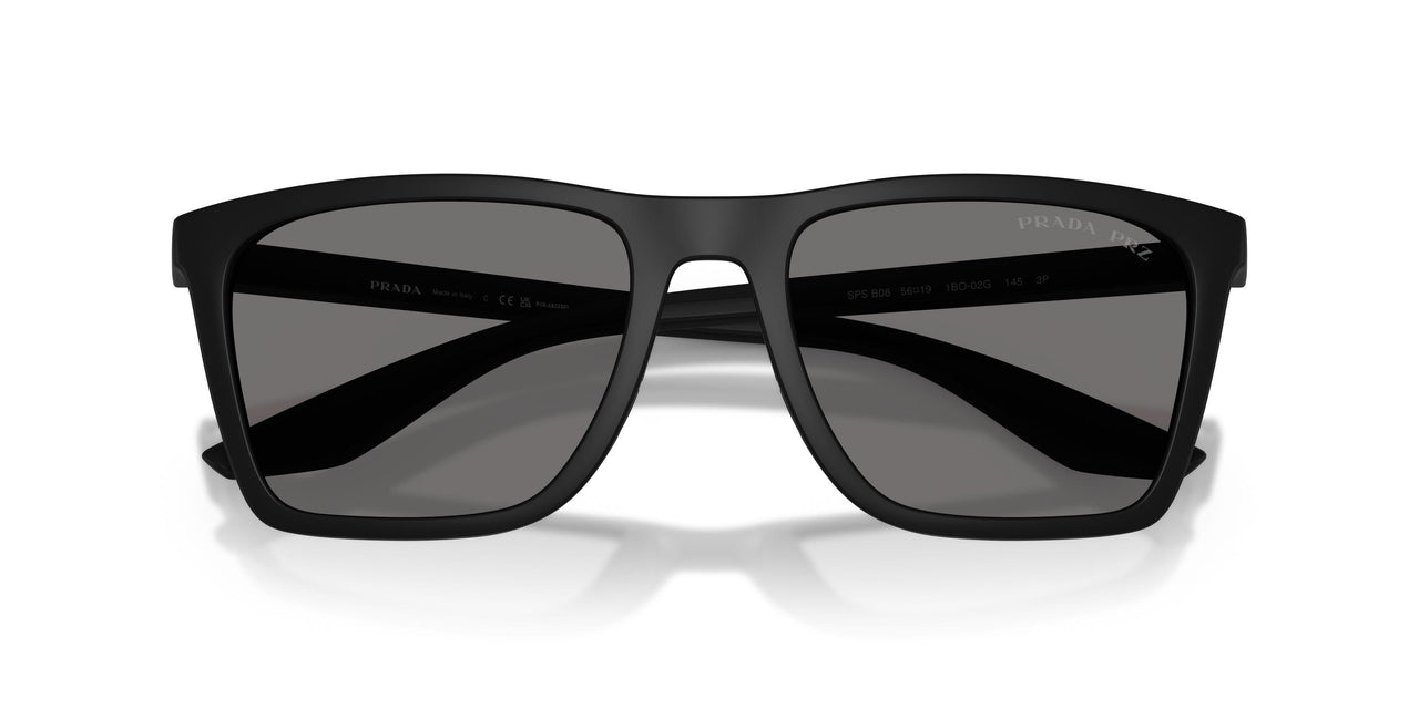 1BO02G - Black - Dark Grey Polarized