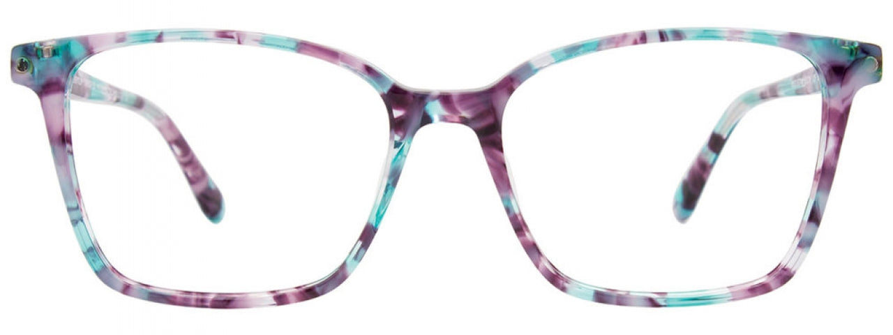 60 - Teal & Purple Tortoise