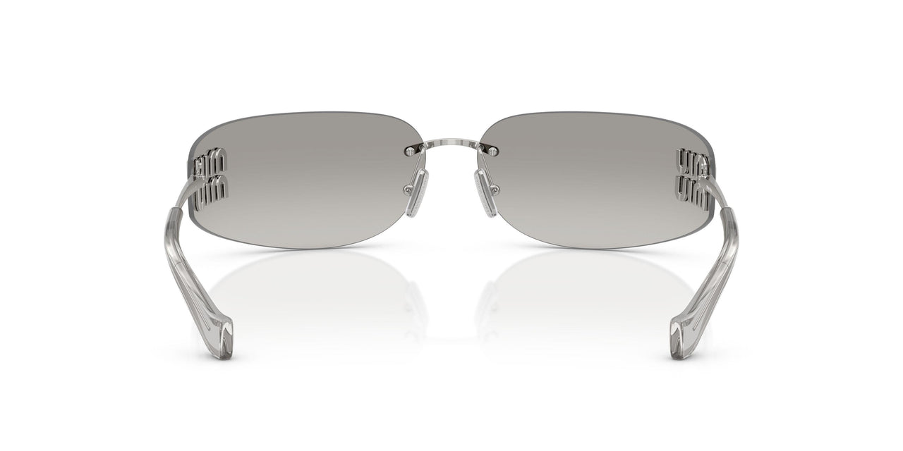 1BC10Y - Silver - Gray Mirror Silver Gradient
