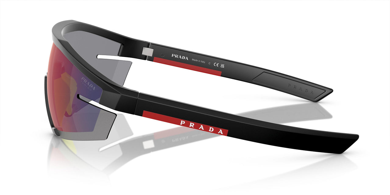 1BO10A - Black - Red/blue