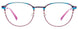 80 - Striped Multicolor & Fuchsia Tortoise