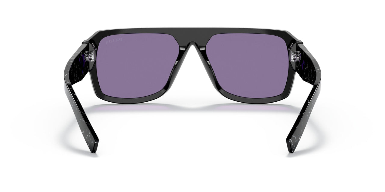 1AB05Q - Black - Violet Mirror Internal Silver