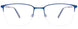 50 - Brushed Satin Blue / Blue
