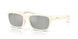 50028V - White - Clear Mirror Silver