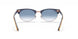 13063F - Light Brown - Clear Gradient Blue