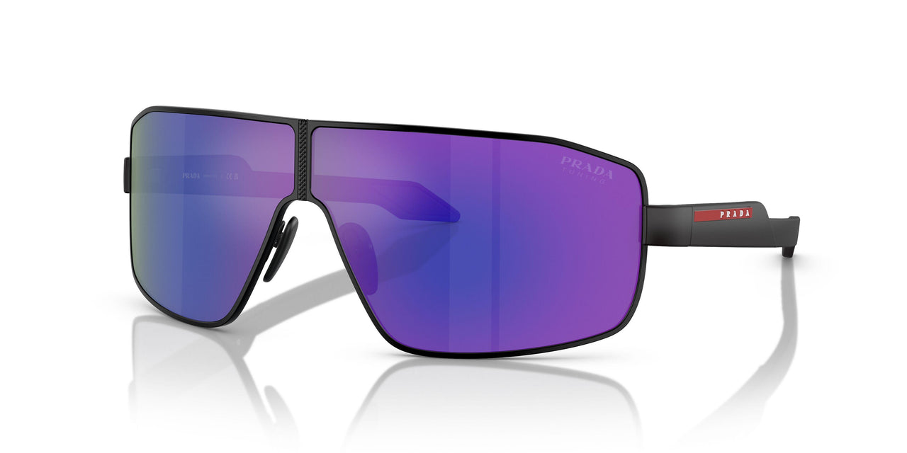 1BO05U - Black - Dark Blue Mirror Violet