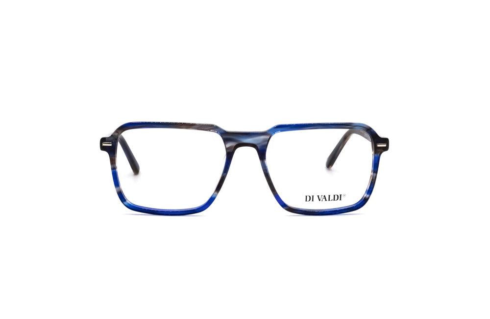 50 - BLUE-GREY & BROWN