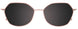 30 - Rose Gold & Red Trim