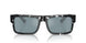 15O01A - Brown - Light Blue Mirror Silver
