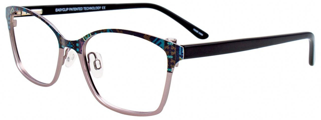 20 - Blue Pattern & Silver