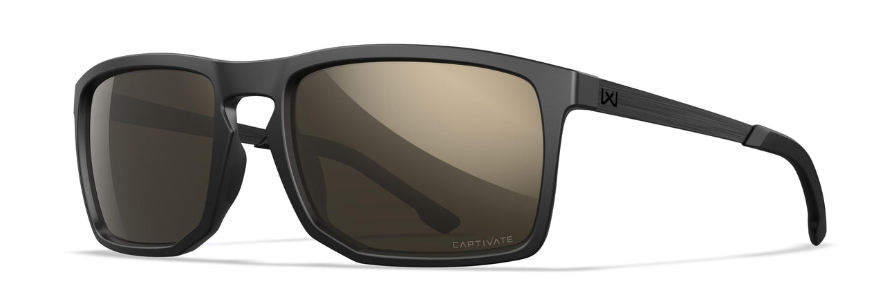 AC6AXE04 Captivate Polarized Tungsten Mirror / Matte Black