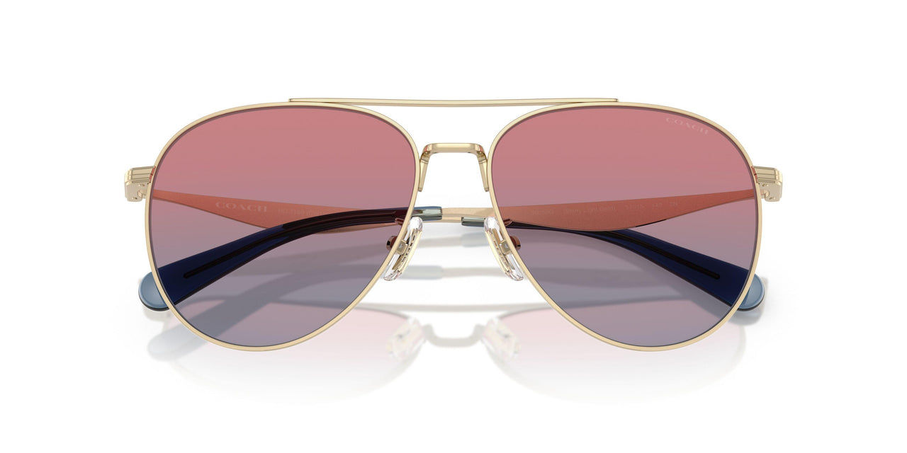 90050Q - Gold - Blue Saddle Gradient
