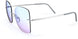 7105 - Luminous Silver - special glazing - Tinted - blue rose 25%