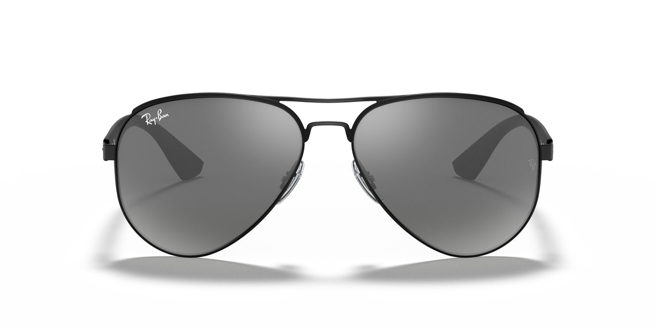 006/6G - Black - Gray Silver Mirror