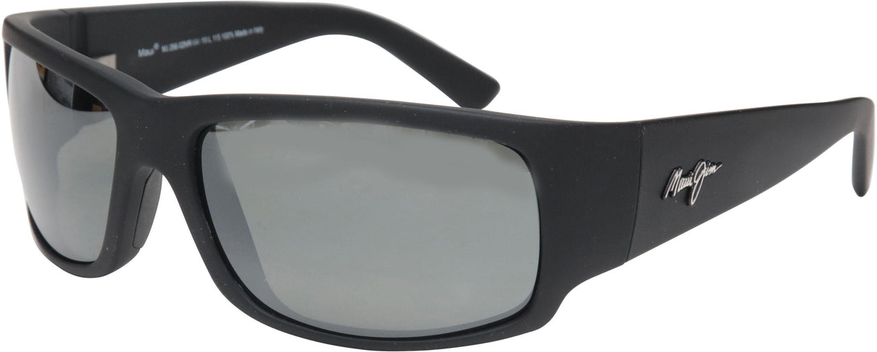 02MR - Matte Black Rubber - Neutral Grey